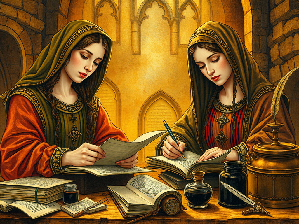 Las mujeres escribieron de su puño y letra parte de la historia occidental desde el Medievo